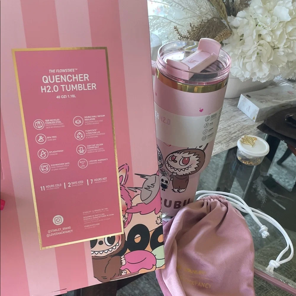 LABUBU Pink Party Favor Set